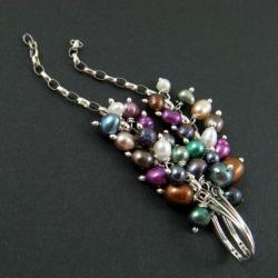 barwne,perłowe - Kolczyki - Biżuteria