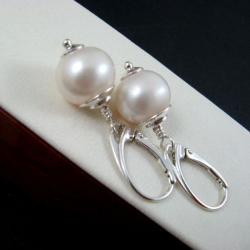 okazałe,perłowe - Kolczyki - Biżuteria