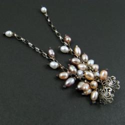 długie,efektowne,perłowe - Kolczyki - Biżuteria