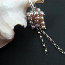 długie,perłowe - Kolczyki - Biżuteria